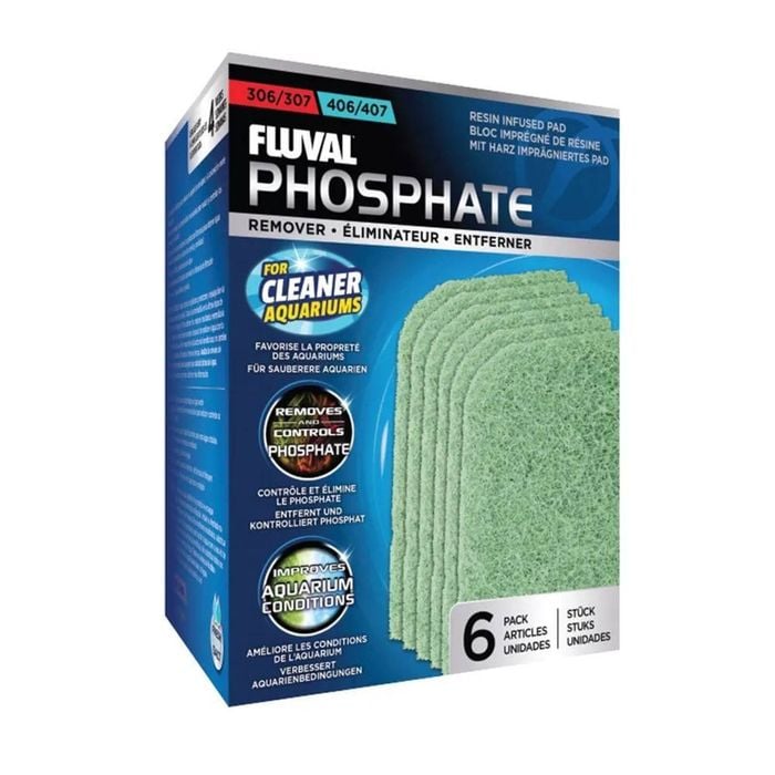 Fluval Phosphate Remover Pads 306/307 406/407 (6)