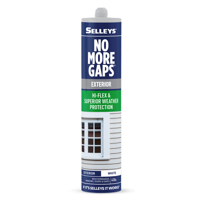 Selleys 430g White No More Gaps Exterior Gap Filler