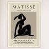 Galrie Henri Matisse Black Silhouette Art Print from Galerie Berggruen & Cie, Wood Frame, 50 x 70cm (20 x 28inch)