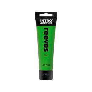 Reeves 100ml Light Green Intro Acrylic Paint