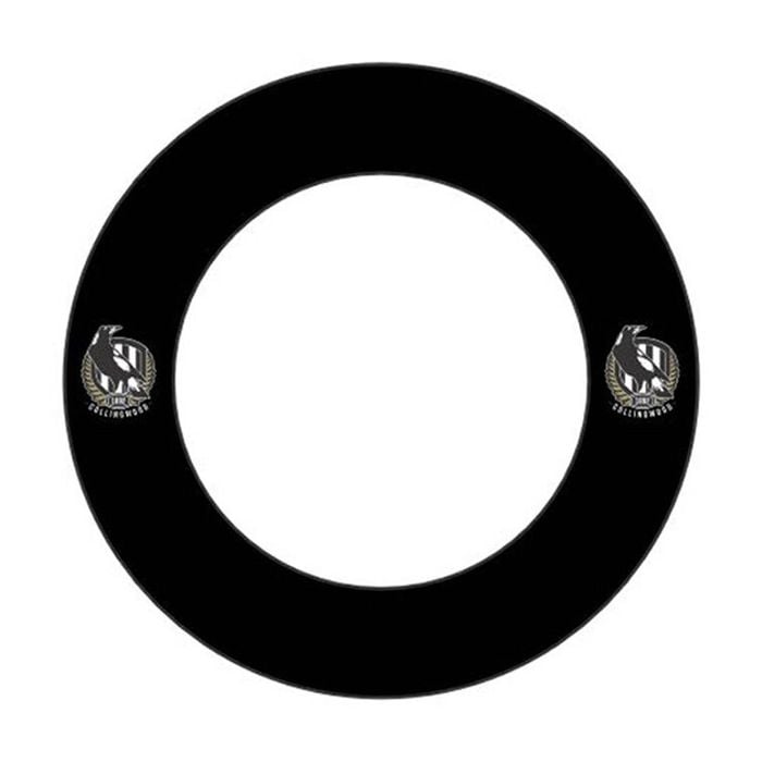 AFL Collingwood Dartboard Surround Magpies Team Design Universal Fit