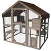 Flyline Walk In Catio Cat Enclosure Cage Half Size 140x188cm