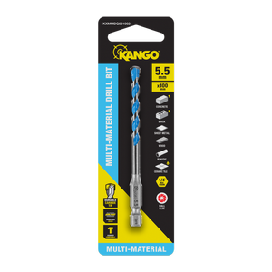 Kango 5.5 x 100mm 1/4" Multi-Material Drill Bit
