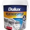 Dulux 15L Exterior Paint Weathershield Semi Gloss Vivid White