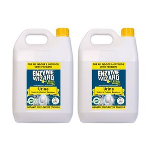 2x Enzyme Wizard 5L Urine Stain & Odour Remover