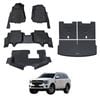 AUSGO 7D Injection Floor Mats & Boot Liner Set for Ford Everest Next-Gen 7-Seat 2022-Onwards Car Floor Liners Cargo Mat