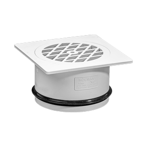 Holman Dwc Pvc Grate 100mm Square