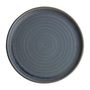 Olympia Round Plate Canvas Small Rim Blue Granite 265mm 6 Pack
