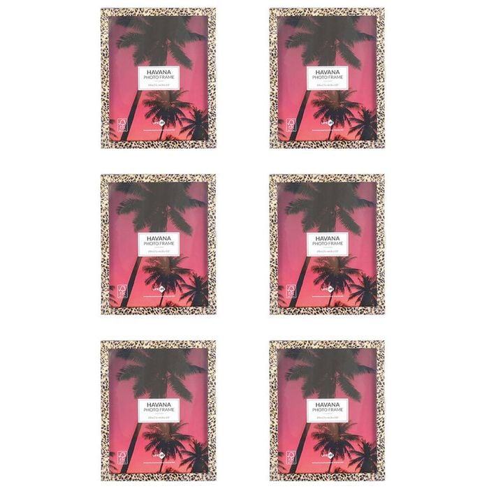 6PK Unigift Havana Home Photo/Picture Frame 20x25cm Assorted