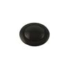 Cal Custom Black Anodised Aluminium Large Smooth Style Horn Button