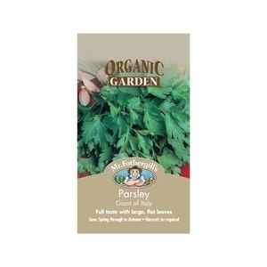 Mr Fothergill's Giant Of Italy Parsley Organic Seeds