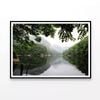 Lake in the Forest with Trees  Print 100% Australian Made 90x60cm  (Poster)