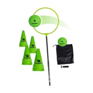 Do U Play Games Bamzball Game Outdoor Team Sport W/ 2 Balls 5y Green