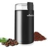 NNEOBA 200W High Power Electric Coffee Grinder One Touch Operation Black