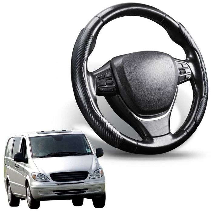 Segmented Steering Wheel Cover for Mercedes-Benz Vito Van 2003 - 2013 W639