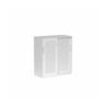 Olg Tempo Sliding Door Credenza Narrow White W900mm X D450mm X H1020mm