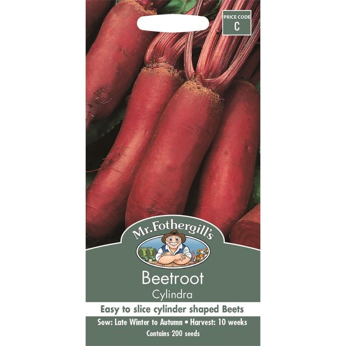 Mr Fothergill's Cylindra Beetroot Vegetable Seeds