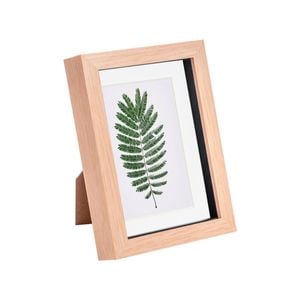Nicola Spring Shadow Box Frame - 5 x 7" with 4 x 6" Mount - Light Wood