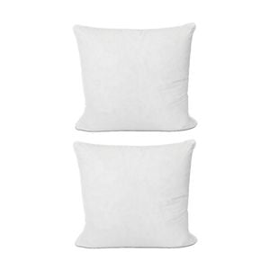 2PK The Lighthouse Washed Cotton European Pillowcase With Double Stitch White