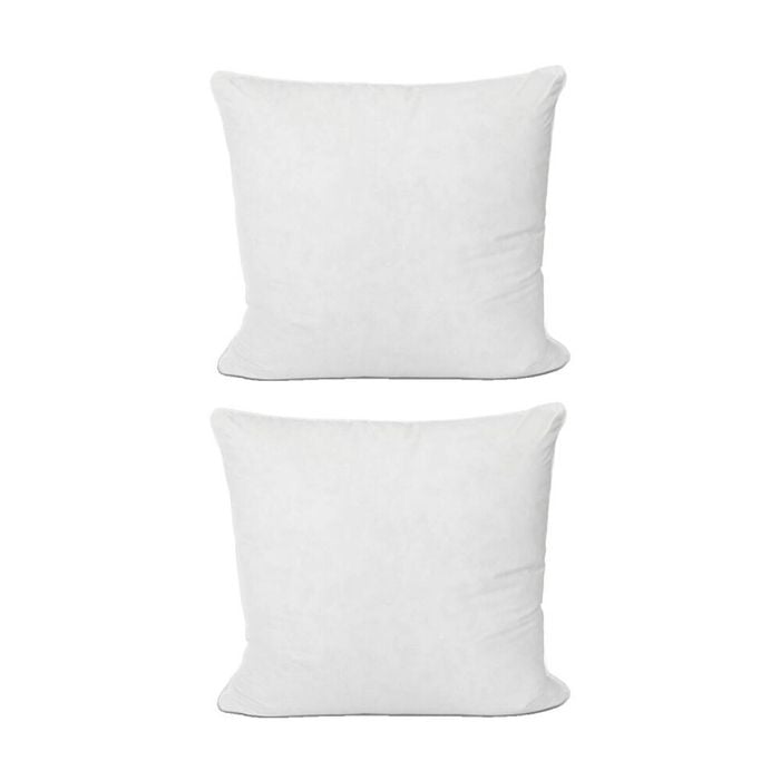 2PK The Lighthouse Washed Cotton European Pillowcase With Double Stitch White