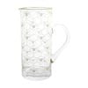 Lvd Honeycomb Bee Decal Glass Water Jug Home/kitchen Decor White