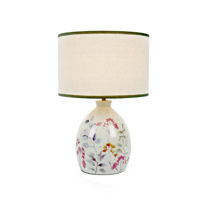 Clay & Kin 44cm Multi-colour Meadow Table Lamp