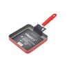 Classica Mini Grill Square Pan Non-Stick Frypan 14cm Red