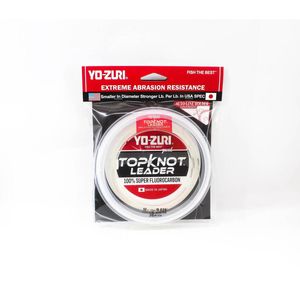 Yo Zuri Topknot 30yd Natural Clear Fluorocarbon Fishing Leader 50lb