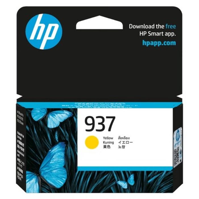 Hp No 937 / 4s6w4na Yellow Ink Cartridge