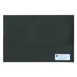 Marbig Polypick Document Wallet (Foolscap) (Black)