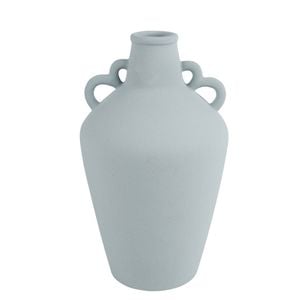 Maine & Crawford Ollie 24cm Textured Stoneware Vase - Blue