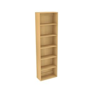Lugna 2048 x 600 x 280mm Sand 5 Shelf Shelving Unit