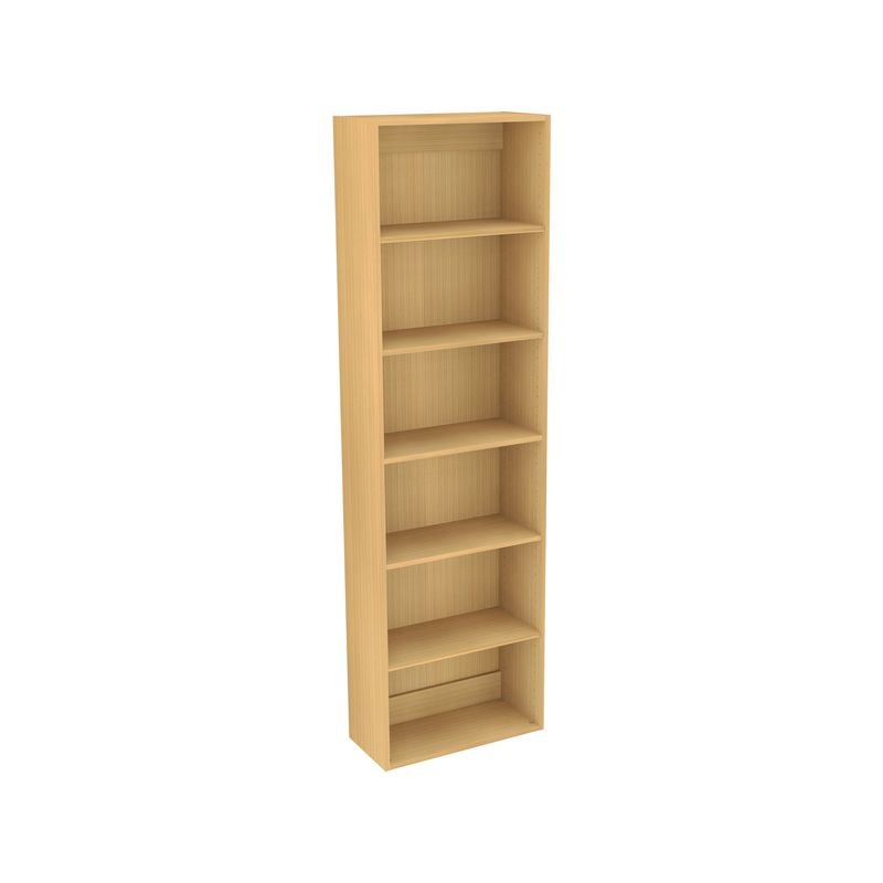 Lugna 2048 x 600 x 280mm Sand 5 Shelf Shelving Unit