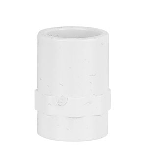Holman 15mm x 1/2" PVC White Faucet Socket