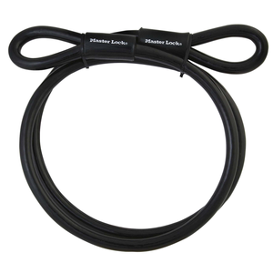 Master Lock 1.8m x 10mm Loop Ended Braided Steel Cable