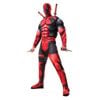 Deadpool Deluxe Halloween Costume Adult Official Marvel Outfit with Mask and Boot Tops, Standard