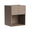 Kaboodle 600mm Raw Board V-Groove Microwave Wall Cabinet