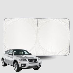 Windscreen Sun Shade for BMW X6 (E71)2008-2014 Universal Fit Window Visor UV Block