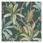 Saranda Teal Botanical Wallpaper 10.05m x 53cm