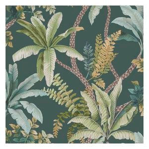 Saranda Teal Botanical Wallpaper 10.05m x 53cm