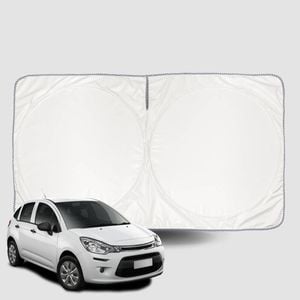 Windscreen Sun Shade for Citroen C3 (SC A51)2009-2016 Universal Fit Window Visor UV Block