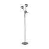 Lexi Lighting Candice Floor Lamp Chrome Metal Glass 145cm 3 G9 Bulbs