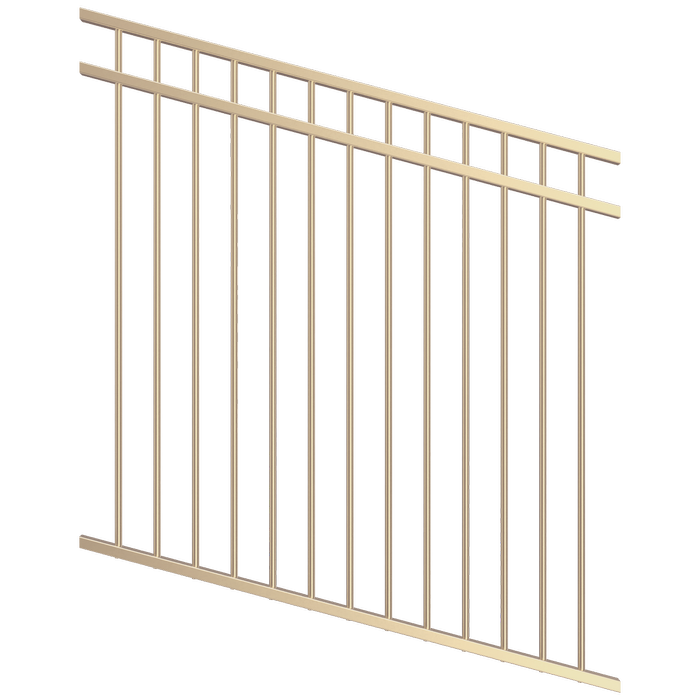 ProtectorAl 350 - 1200 x 1200mm Primrose Raked Up to 15º DTR All Up Pool Fence Panel