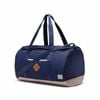 Herschel 40L Heritage Duffle  w/ Adjustable Strap in Peacoat/Light Taupe
