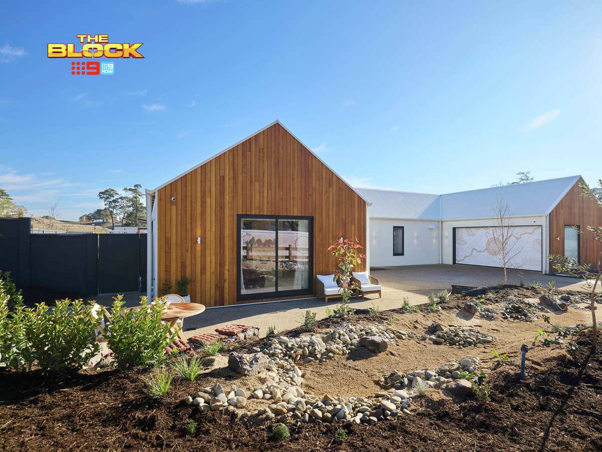 Get The Block Look: House 3 Front Yard And Facade Reveal – Week 12 ...