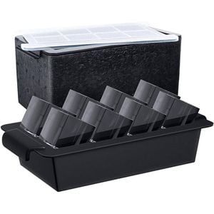 Catzon Ice Cube Maker Crystal Clear for Cocktail Whiskey Gifts for Men