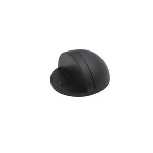 Delf 23mm Trade Matt Black Half Circle Floor Stop