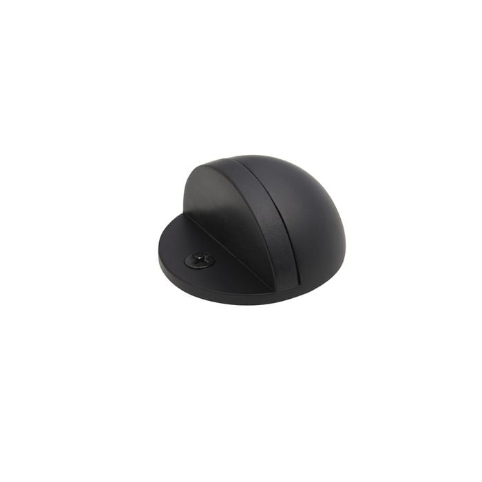 Delf 23mm Trade Matt Black Half Circle Floor Stop