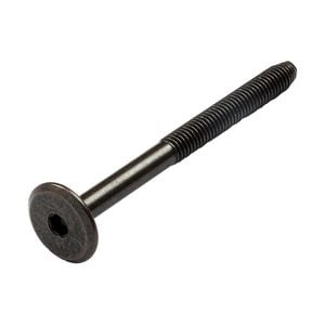Hafele M6x70mm Brass Joint Connector Bolt with T-Nut - 12 Pack
