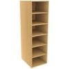 Lugna 1536 x 450 x 580mm Sand Ready to Assemble Robe Insert 5 Shelf Unit